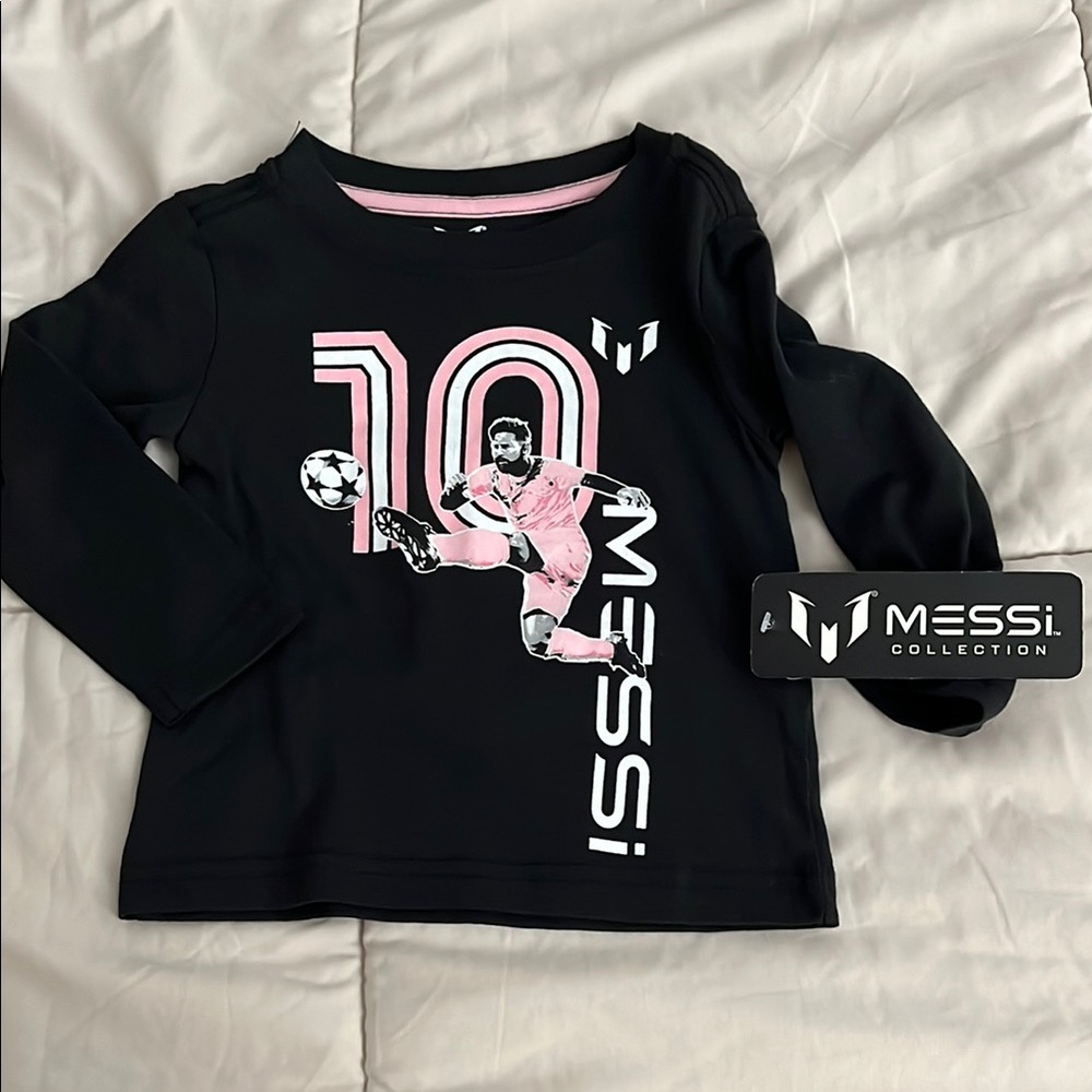 Messi Collection Long Sleeve Baby Shirt – Size (12M) NWT.